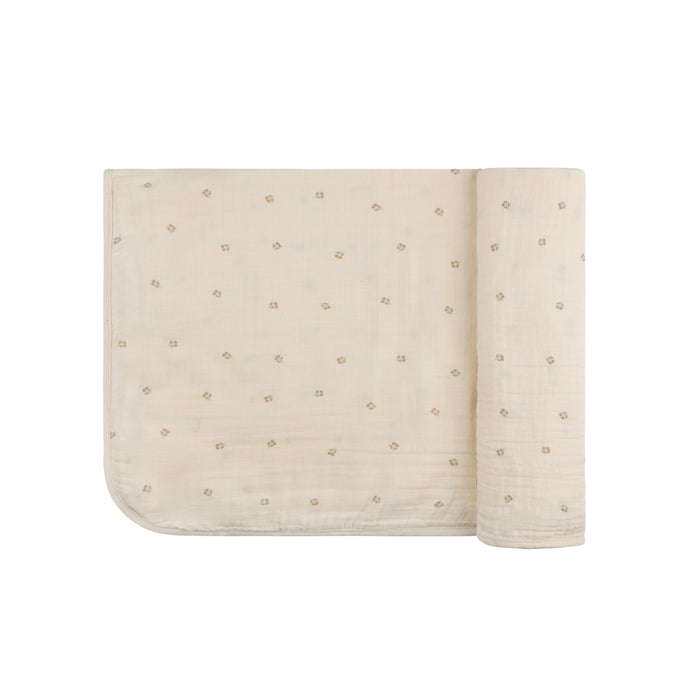 Embroidered Collection - Muslin Swaddle