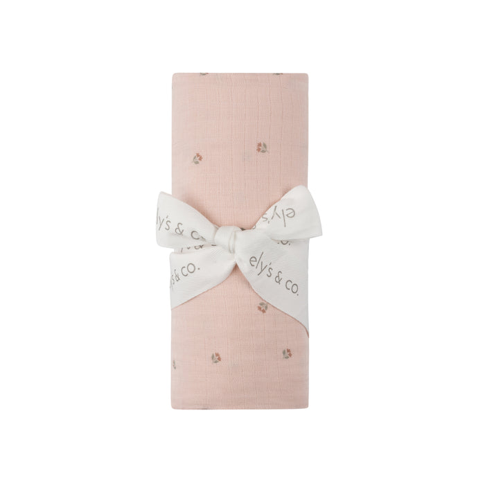 Embroidered Collection - Muslin Swaddle