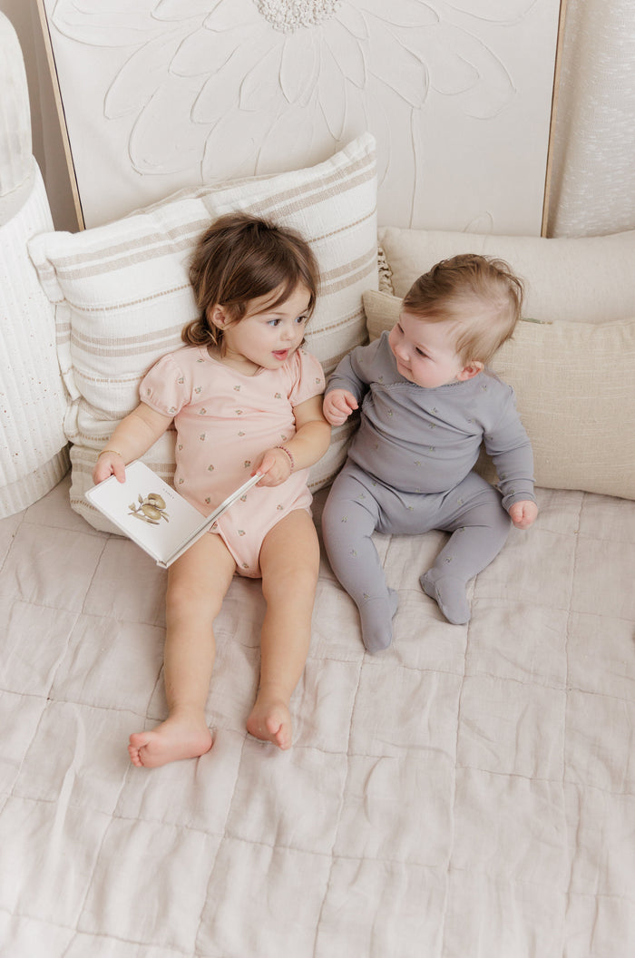 Embroidered Collection - Two Piece Set - Boy