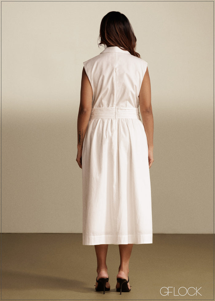 Embroidered Dress - women’s dress alternate view - GFLOCK Sri Lanka