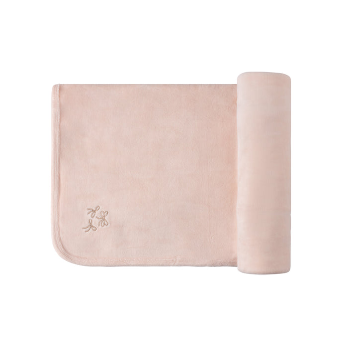 Embroidered Velour Collar Collection - Blanket