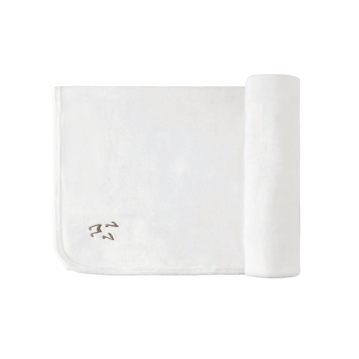 Embroidered Velour Collar Collection - Blanket