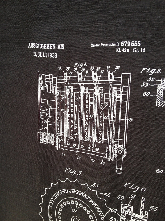 Enigma Machine Scarf
