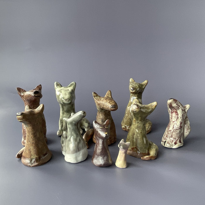 Erin Shigaki: Kitsune Figures