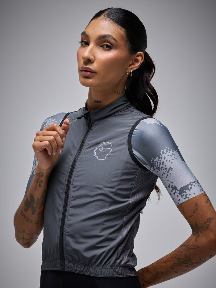 ESSNTL UNISEX QUICK-FREE GILET - GREY