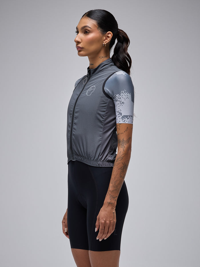 ESSNTL UNISEX QUICK-FREE GILET - GREY