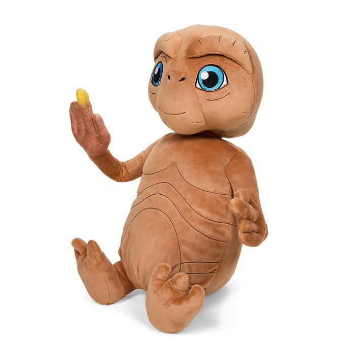 E.T. the Extra-Terrestrial 13-inch interactive plush with light-up chest and finger, soft and cuddly toy from the E.T. brand.