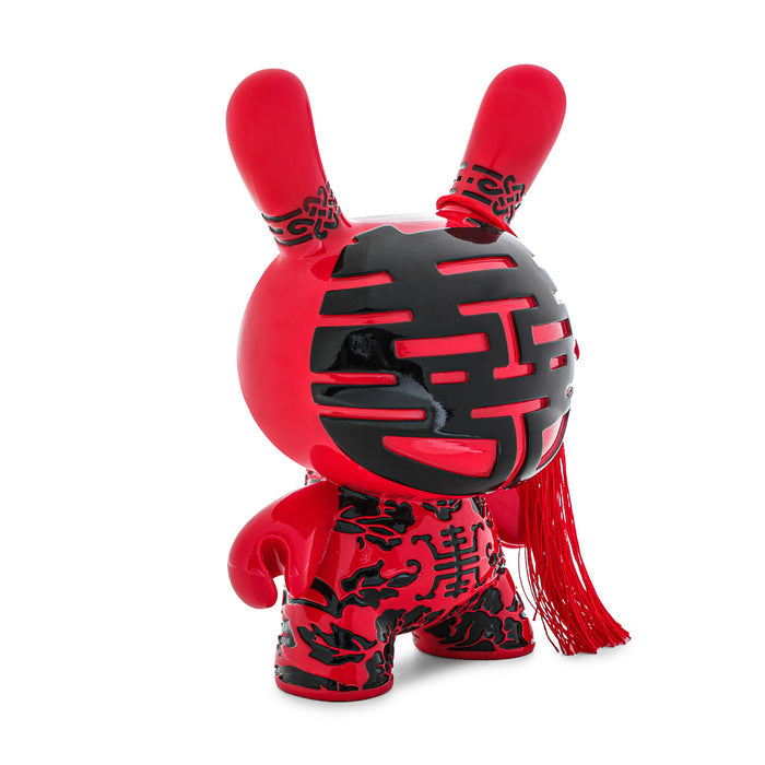 Limited edition Kidrobot Eternal Prosperity 8-inch Dunny resin art figure with intricate design and vibrant colors.