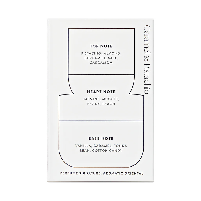 Etlee Perfume | Caramel and Pistachio
