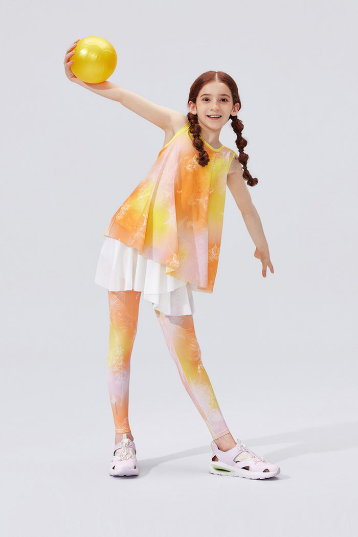 Fairy 2-in-1 Leggings **Gradient Buzz Yellow**