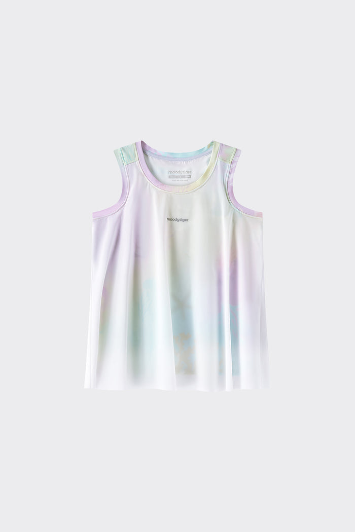 Fairy Tank **Color Coral Yellow**
