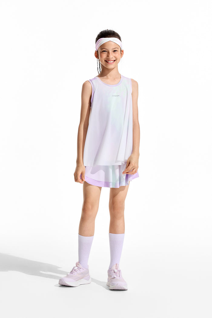 Fairy Tank **Color Coral Pink Purple**