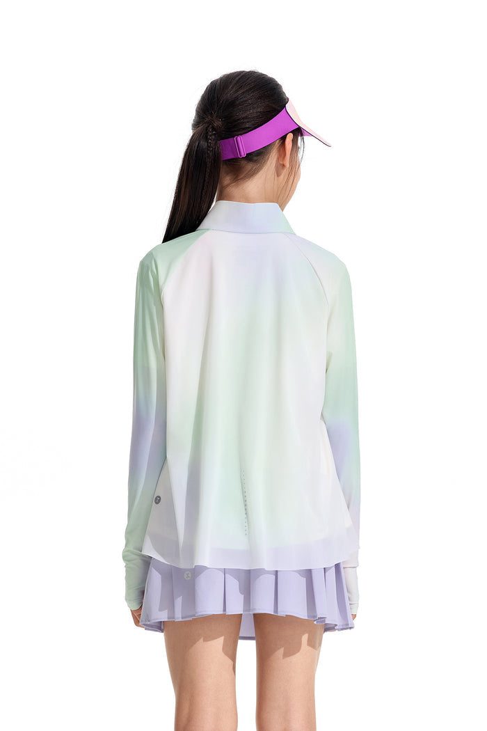 Fairy Printed Jacket **Light Purple Pink**