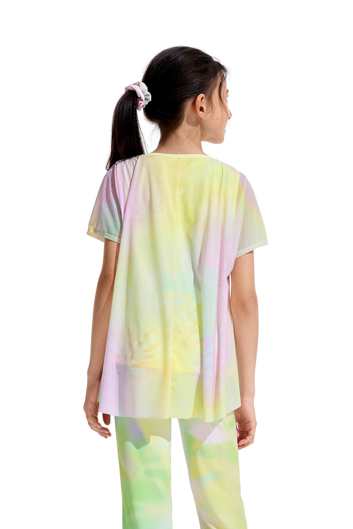 Fairy Short Sleeve Tee **Color Coral Yellow**