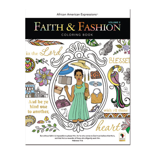Faith and Fashion Coloring Book II