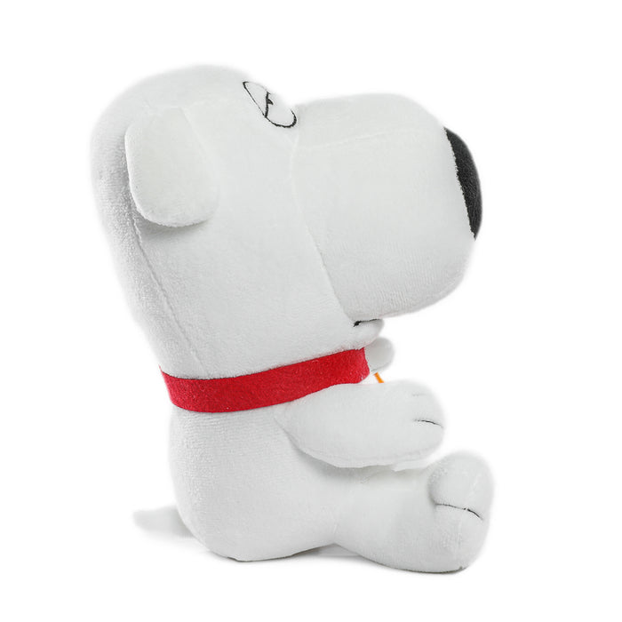 Family Guy Brian Phunny plush toy featuring soft fabric and detailed design, perfect for fans of the animated series.
