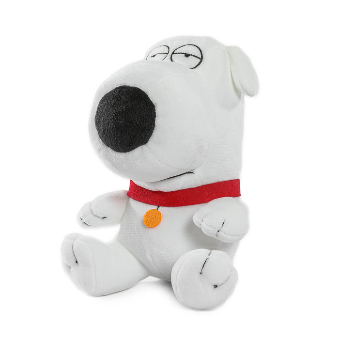 Family Guy Brian Phunny plush toy featuring soft fabric and detailed character design, perfect for fans and collectors.