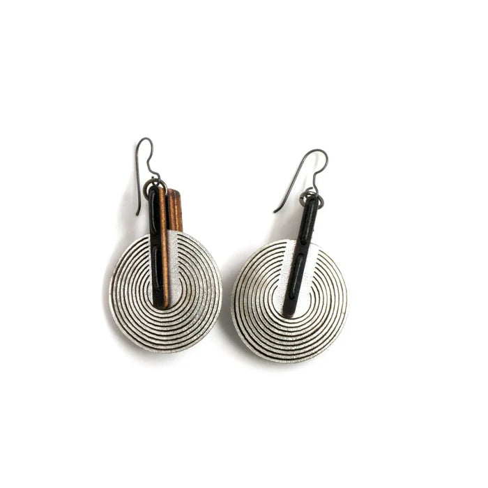 Fata Morgana Earrings - Silver