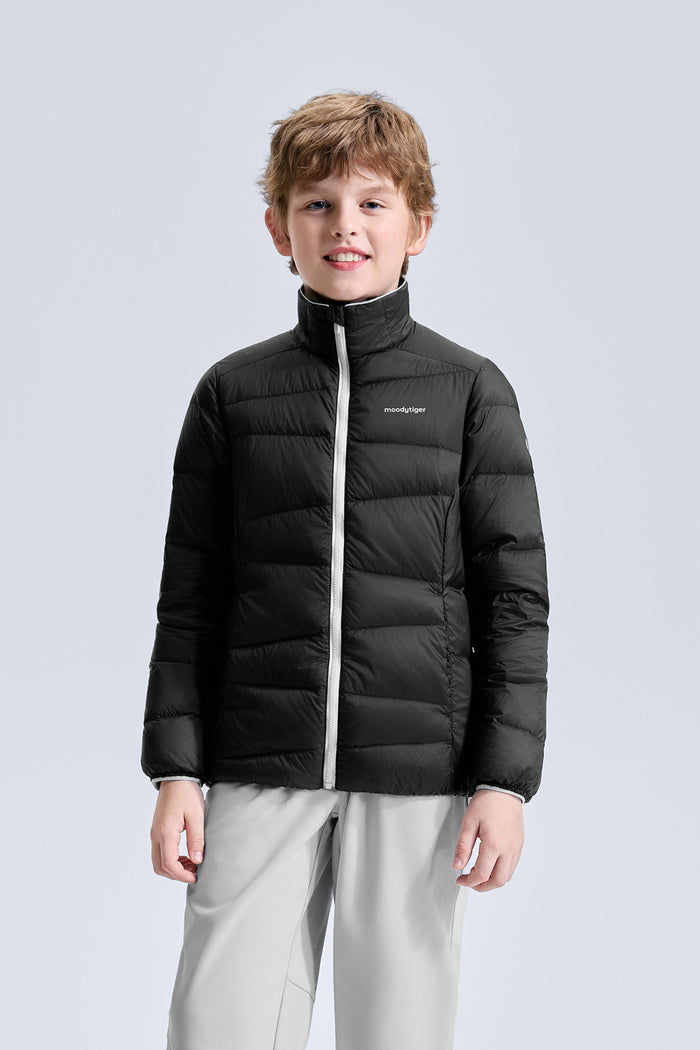 Lightweight Down Jacket **Charcoal Black**