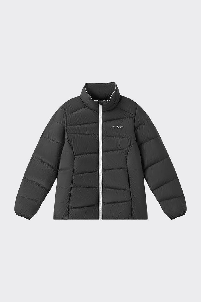 Lightweight Down Jacket **Charcoal Black**