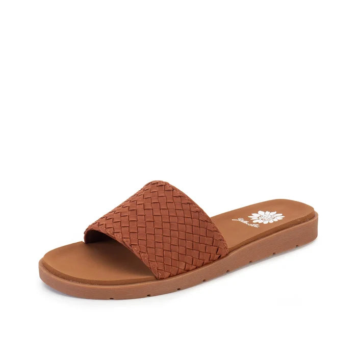 Fenny Woven Slide Sandal