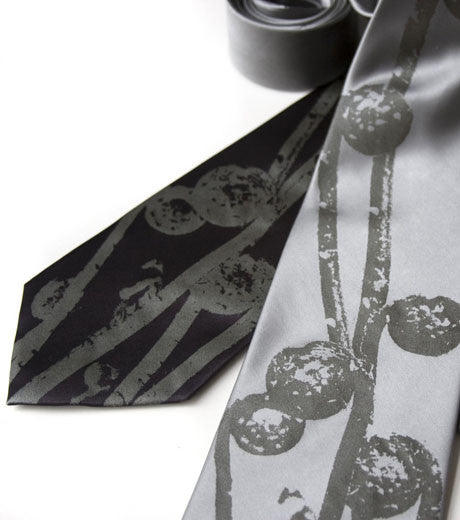 Green grey ink on black, silver, charcoal.