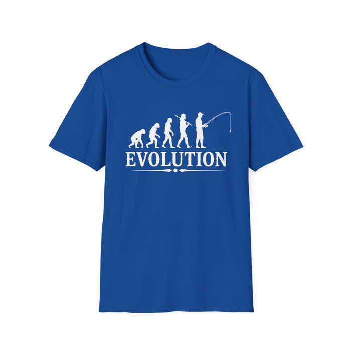 Fishing Evolution T-Shirt - funny t-shirt by Cheeky Business