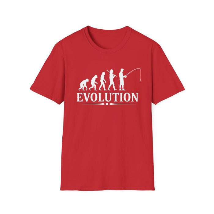 Fishing Evolution T-Shirt - funny t-shirt by Cheeky Business