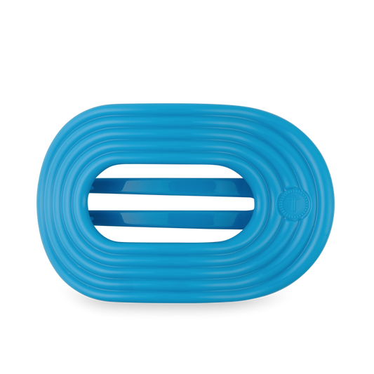 Flat Round Hair Clip | Large | Miami Vice