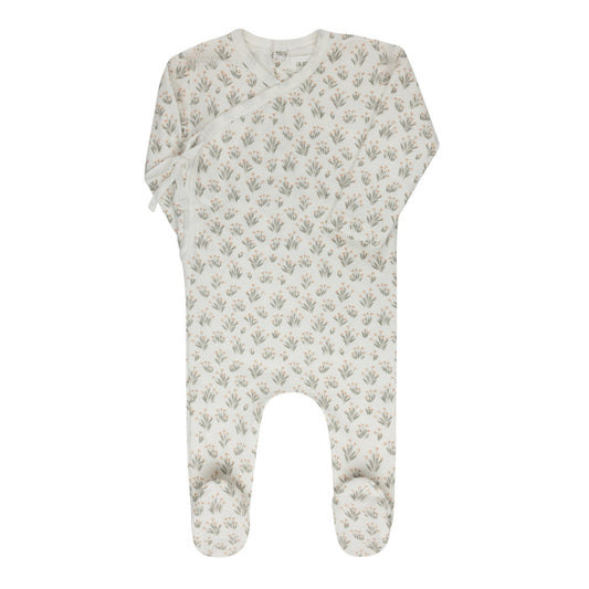 French Terry Blooms Collection - Footie