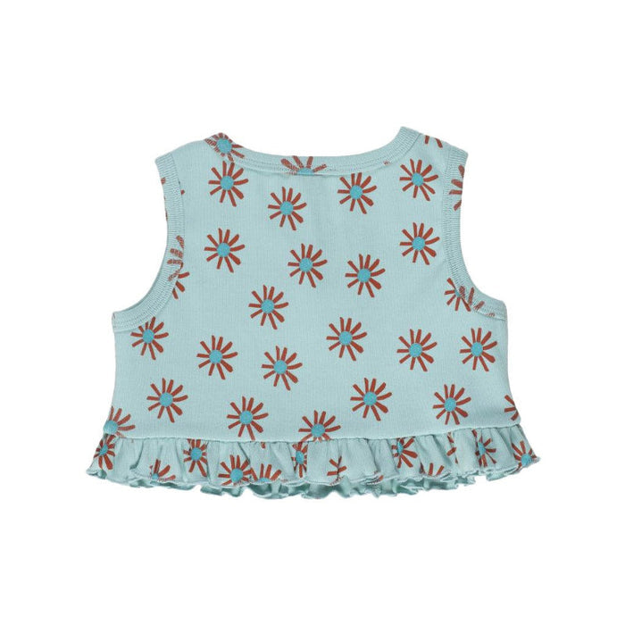 Frilled Ribbed Top Allover Suns image 1