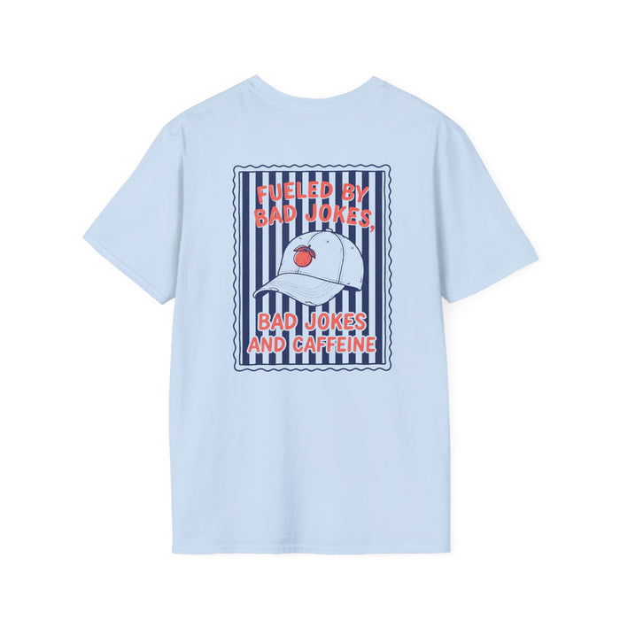 Fueled By Bad Jokes and Caffeine T-Shirt t-shirt product image 1 from Beast and Beauty