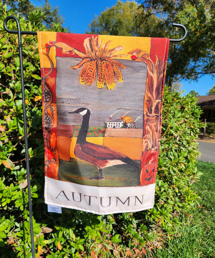 Garden Flags - Original Series - Autumn Goose