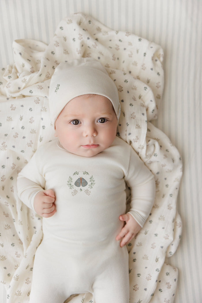 Garden Floral Center Collection - Muslin Swaddle