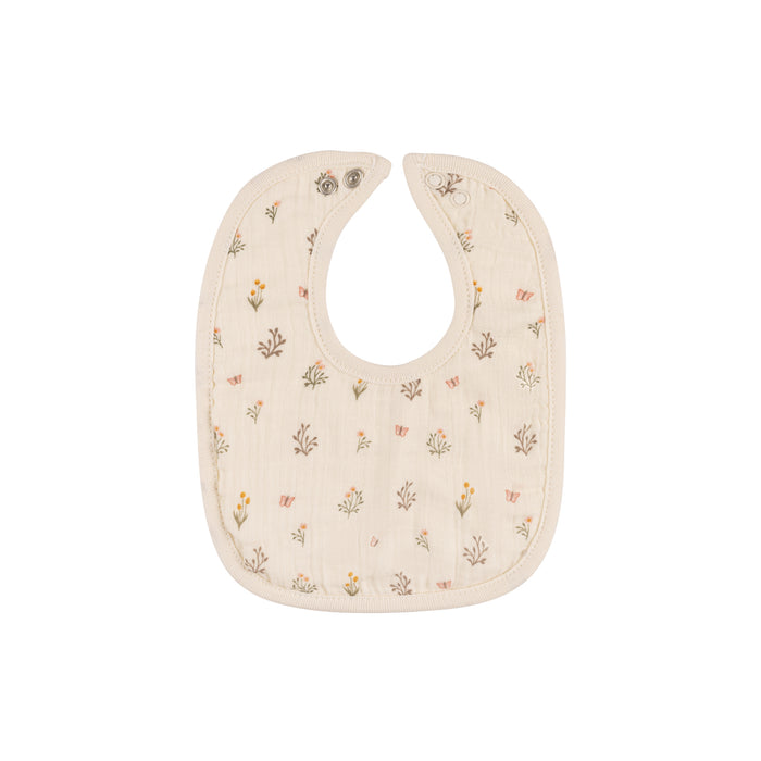 Garden Floral Print Collection - Muslin Bib