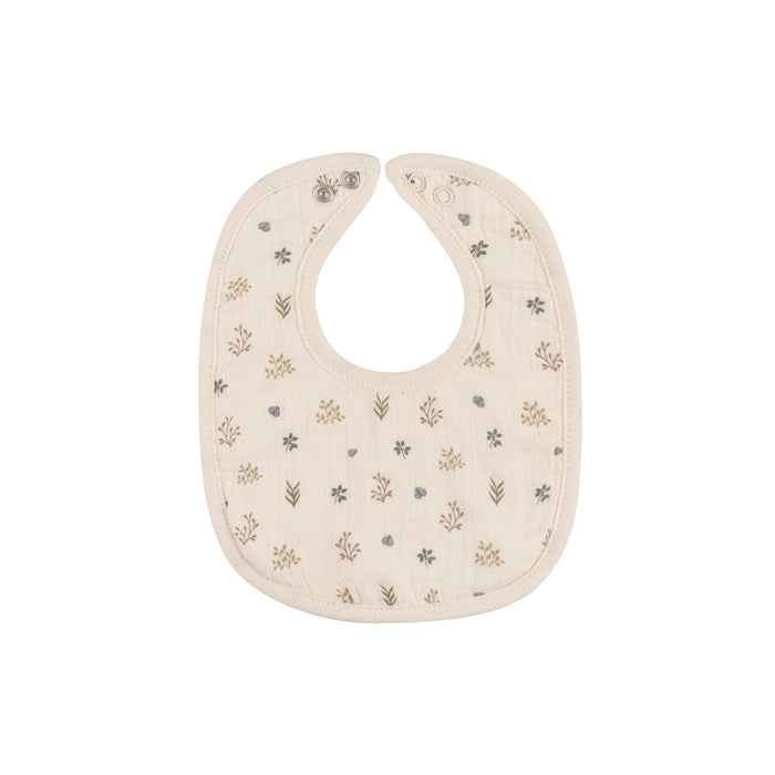 Garden Floral Print Collection - Muslin Bib