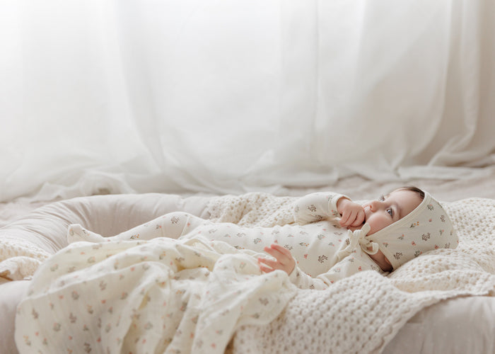 Garden Floral Print Collection - Muslin Paci Lovey