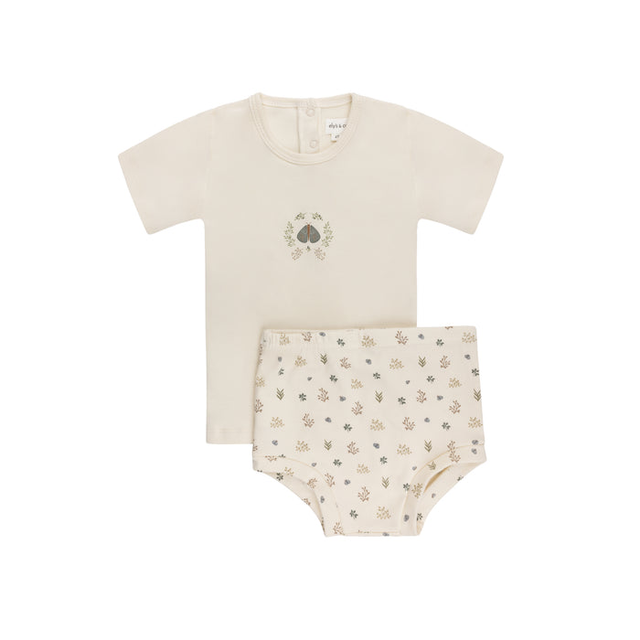 Garden Floral Print Collection - Two Piece Set Boy