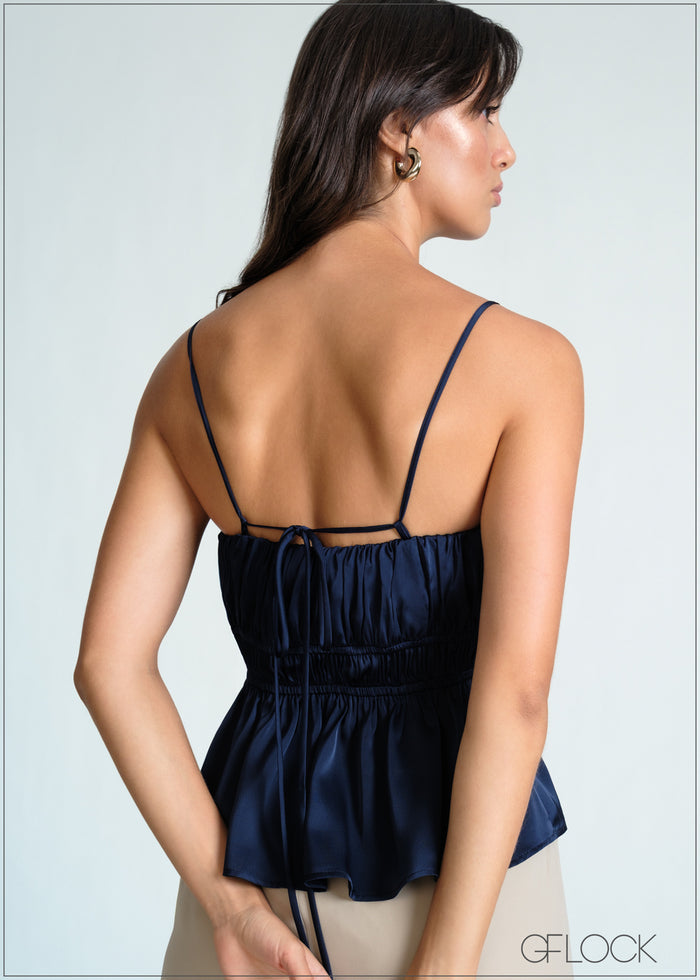 Gathered Front Cami Top - 170726