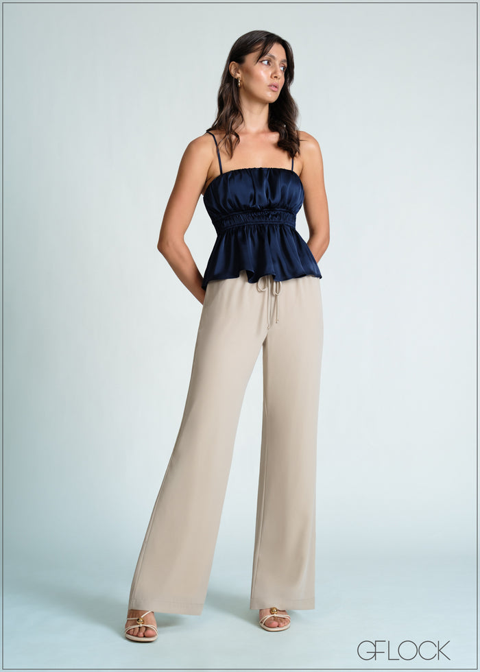 Gathered Front Cami Top - 170726