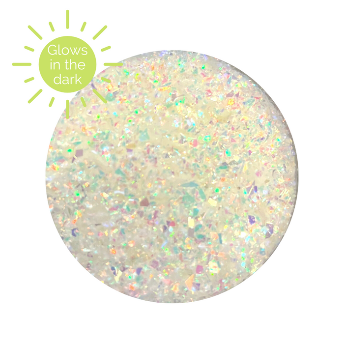 Gemini Mylar | Glow in the Dark Ice Mylar
