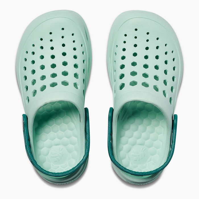 Mint/Jade Kids Active Clog#color_mint-jade