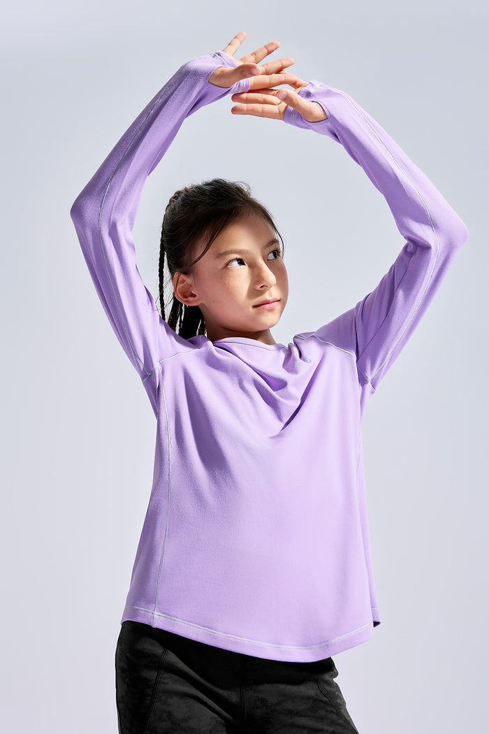 Long Sleeve Sport Tee **Whelan Purple**