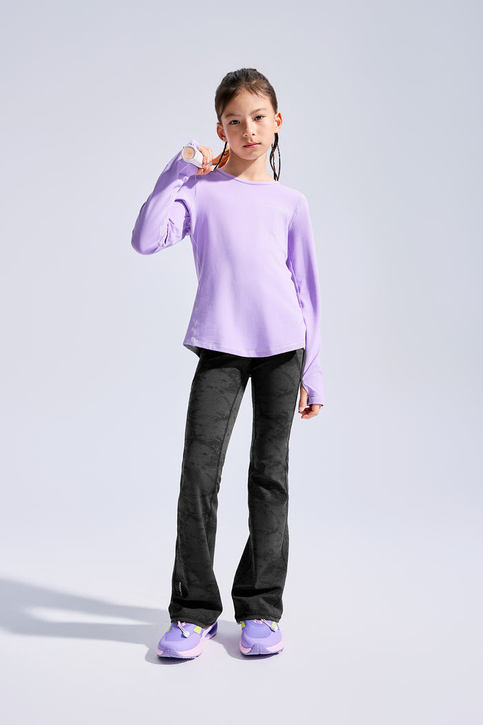 Long Sleeve Sport Tee **Whelan Purple**