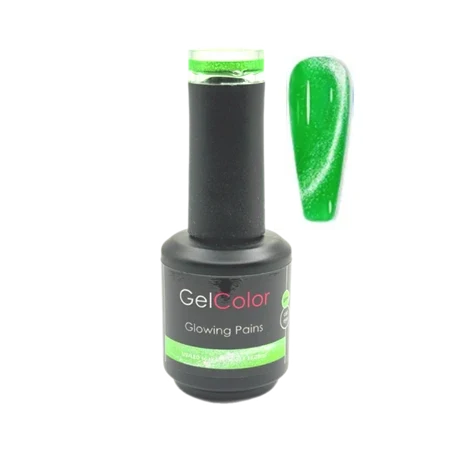 Glow in the Dark Cat Eye Gel Polish — Glowing Pains