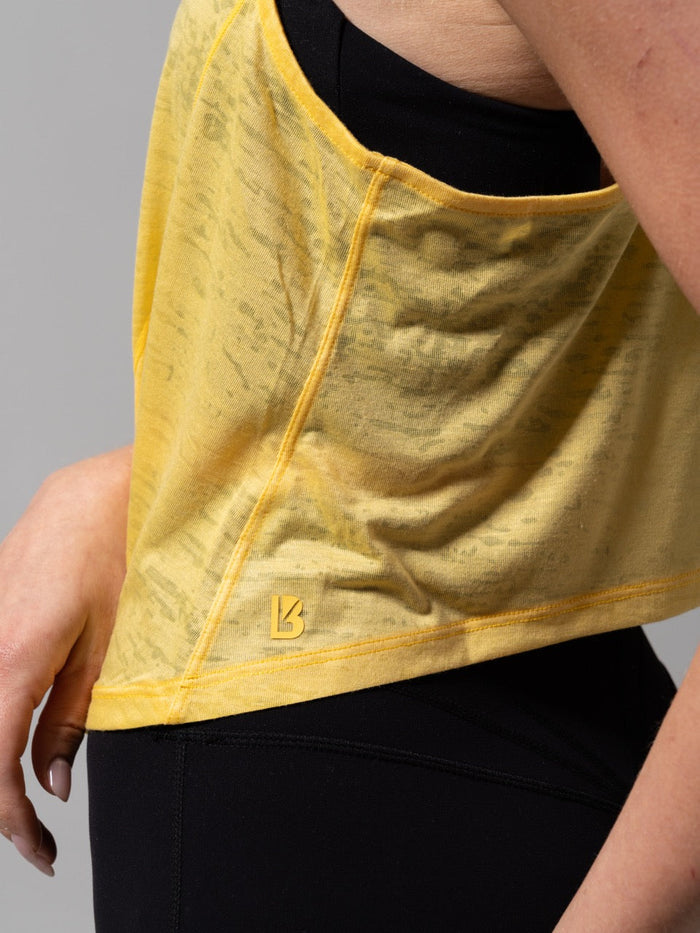 Go With The Flow Hip Tank - Pineapple
