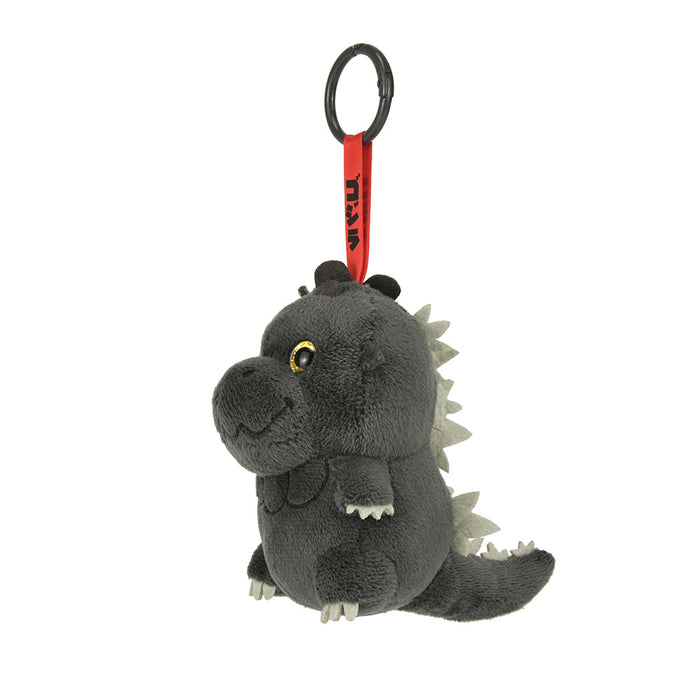 Godzilla plush charm, 4-inch soft toy featuring the iconic monster from the Godzilla brand, perfect for collectible accessories.