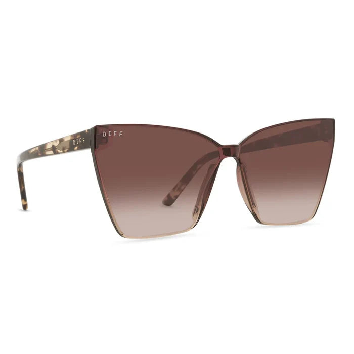 Goldie espresso tortoise brown gradient
