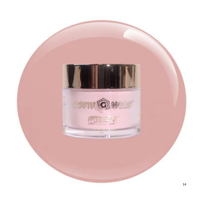 Gotti Nails Fusion Acrylic Powder | #014 No Dudes Nude