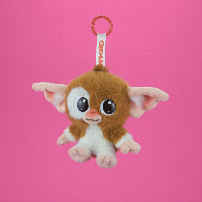 Gremlins Gizmo plush charm, 4-inch soft plush toy from the Gremlins franchise, featuring Gizmo’s detailed design and cute expression.